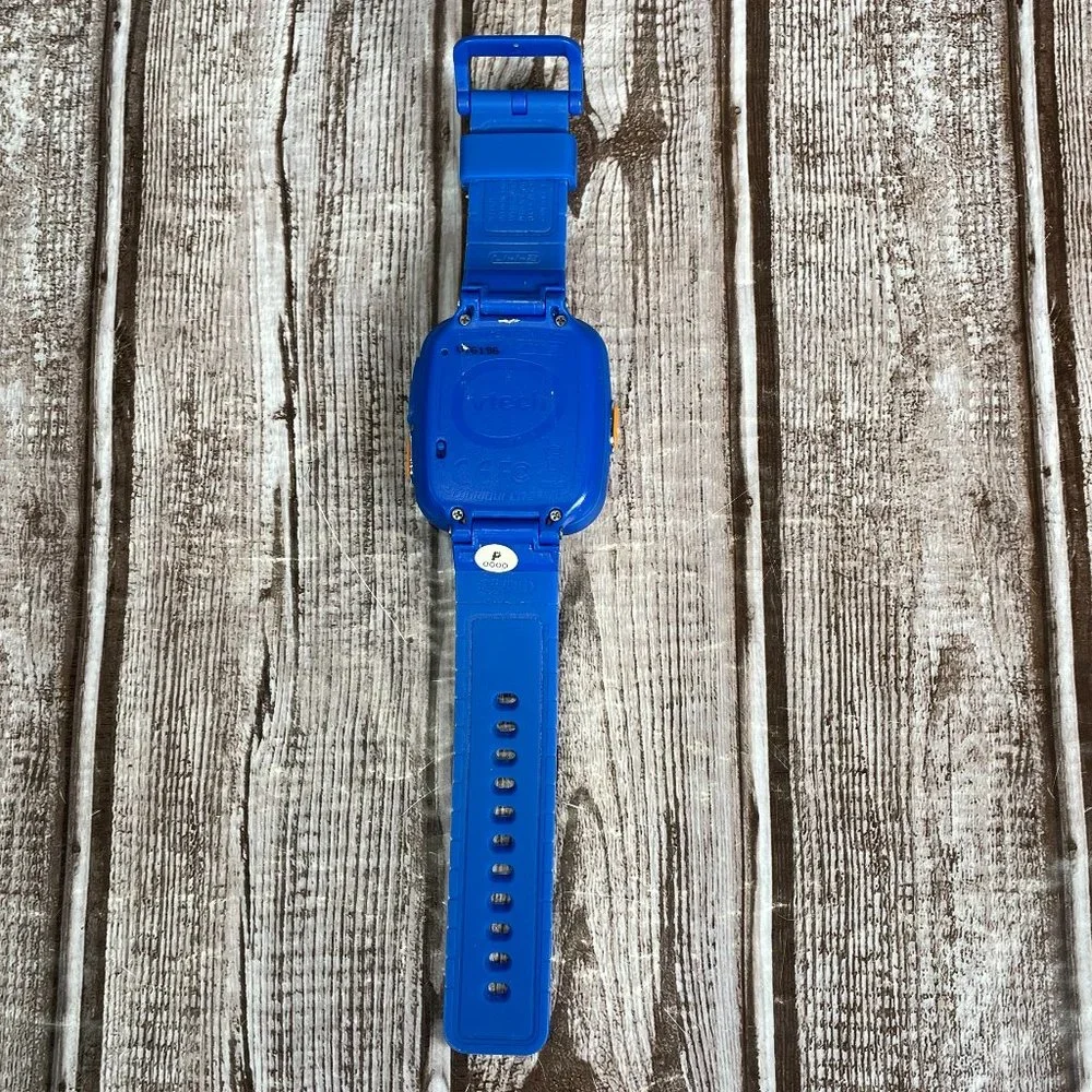 VTECH 1716 Kidizoom Smart Watch With Camera Blue No Cord WORKS
